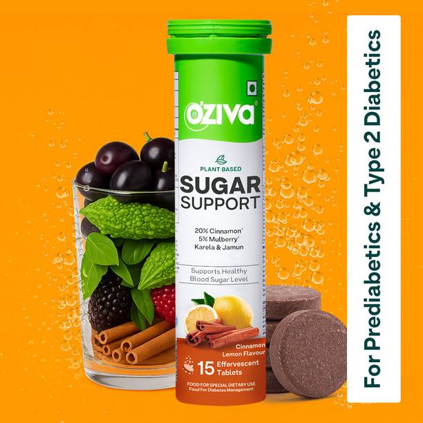 OZiva Sugar Support | Daily Blood Sugar Support for Diabetes & Sugar Control