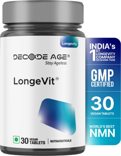 Decode Age LongeVit NMN Supplement Blend to Slow Down Ageing Process
