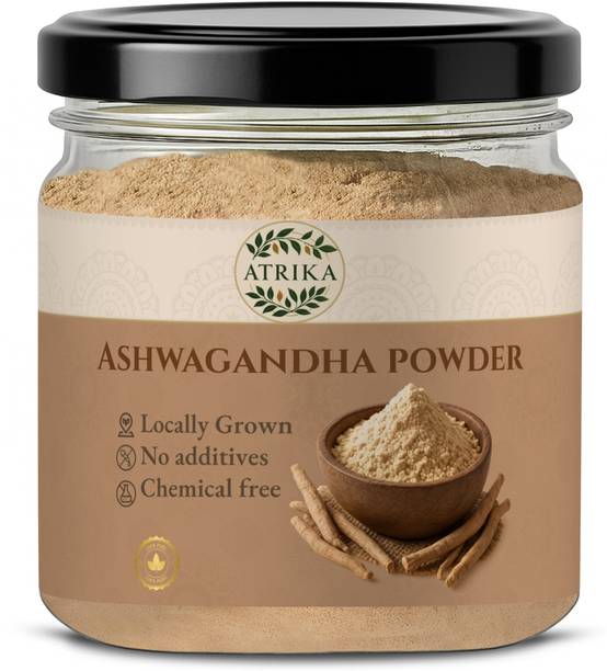 Atrika Ashwagandha Powder | Pure Root Powder for Stress Relief & Strength