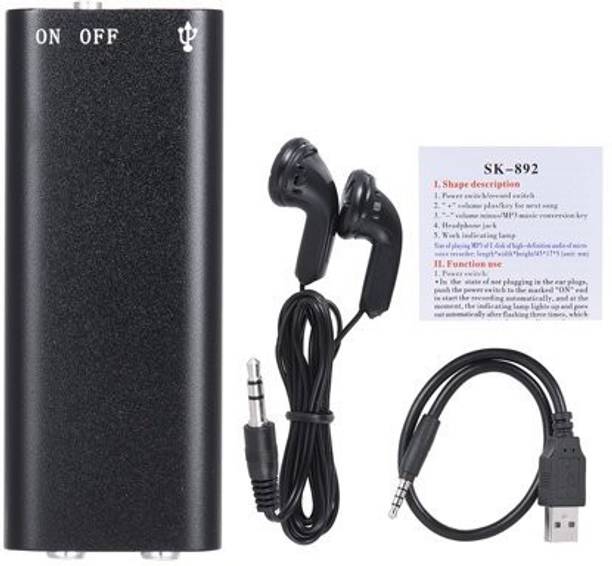 OSHSIZ 4K Sound Quality Voice Recorder Mini Device 8 GB Voice Recorder