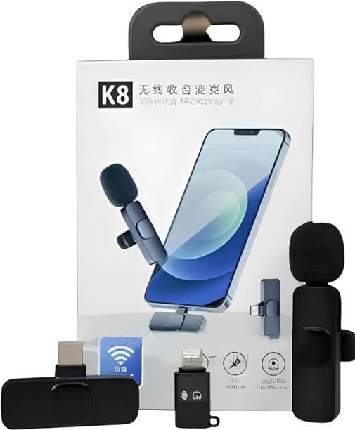 Dandy Best k8 microphones wireless mic play N NA Voice Recorder
