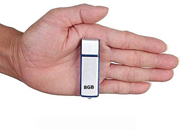 Point Zero Good Quality Pen Drive Shape Voice Recorder No Flashing Light While Recording 8 GB Voice Recorder