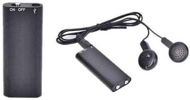 lookcam Smallest Voice Crystal Clear Digital Recording Spy Voice Recorder Mp3 Player 8 GB Voice Recorder