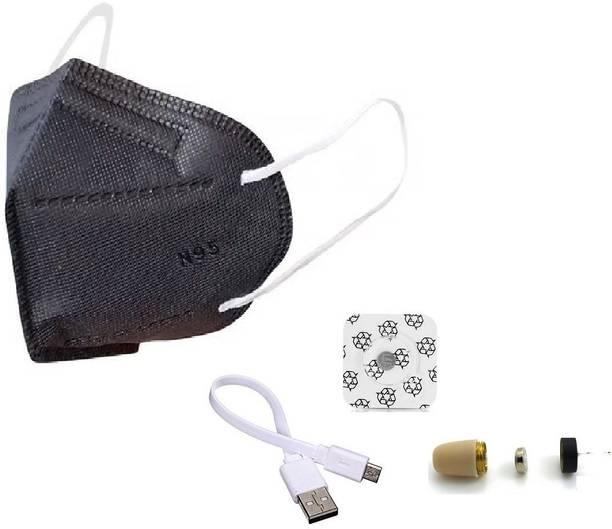 Safetynet Gsm Mask Two Way Communication Device with Wireless Bluetooth Hearing Earpiece NA Voice Recorder