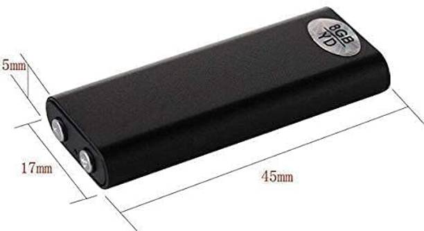 SNARIOVSN Mini Small Spy Voice Audio Recorder Super Long Storage Capacity 8GB 8 GB Voice Recorder
