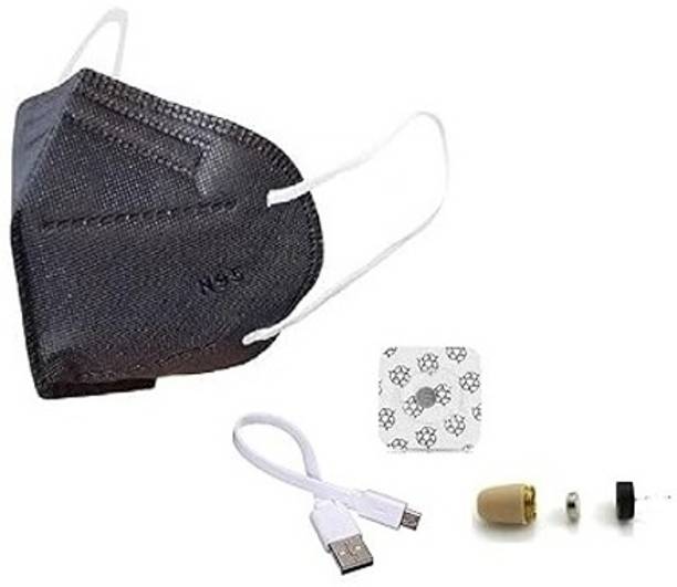 SPYTECTIFY Gsm Audio Mask For Two Way Communication With Bluetooth Earpeice NA Voice Recorder