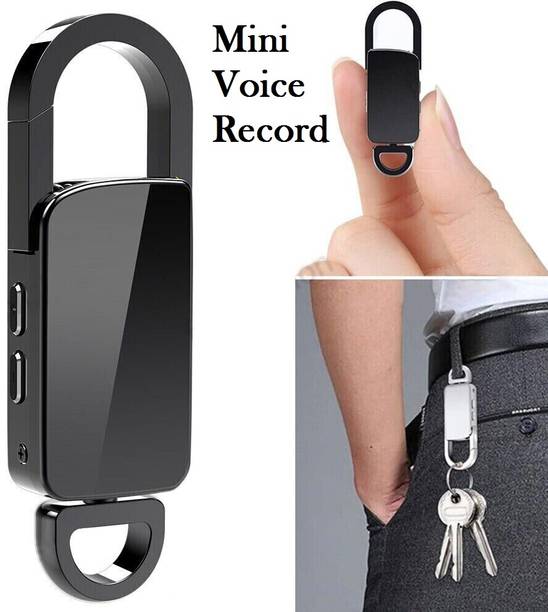 SIOVS 4K Voice Activated Portable Small Size Hidden Audio Recording Spy Voice Recorder 8 GB Voice Recorder