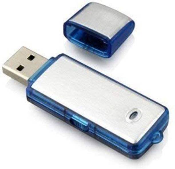 PERAMISYM USB Pen Drive Voice Recorder, SPY Audio Recorder Device, Clear 8 GB Voice Recorder