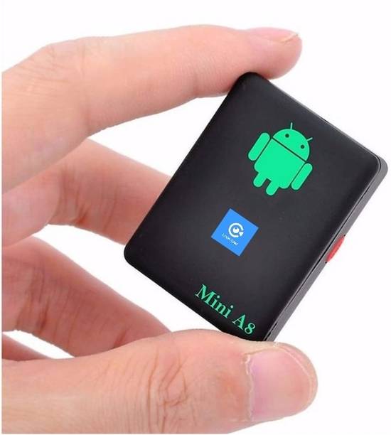 lookcam Mini A8 Hidden Voice Recorder | SOS Button Live Listening | Rechargeable Battery NA Voice Recorder