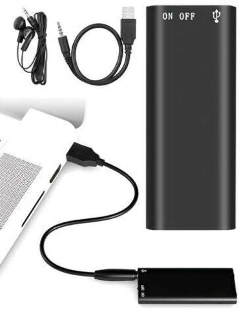 AVOIHS Mini Voice Recorder 8GB HD Quality Voice Audio Recording 2in1 8GB Voice Recorder 8 GB Voice Recorder