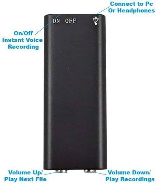 lookcam voice recorder small voice recorder 4k hd audio 8gb spy voice recorder 8 GB Voice Recorder