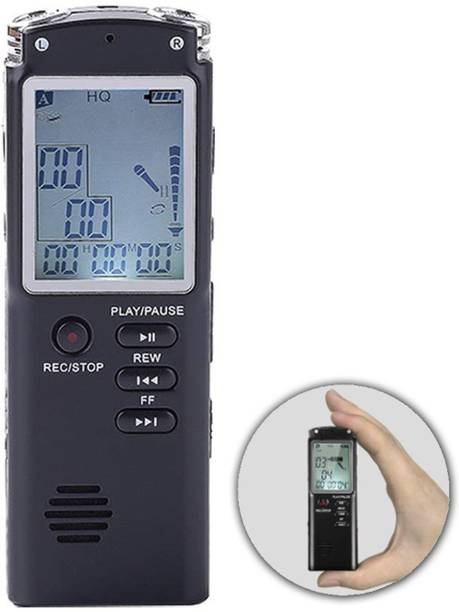 TFG Dictaphone Spy Mini Digital Voice Recorder Built-in Microphone MP3 8 GB Voice Recorder