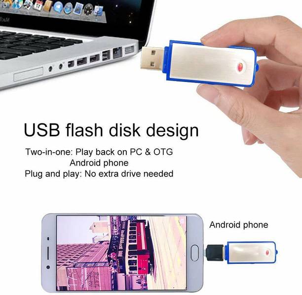 Bzrqx Mini Voice Recorder USB Flash Drive Micro Device Best Digital Voice Recorder 4 GB Voice Recorder