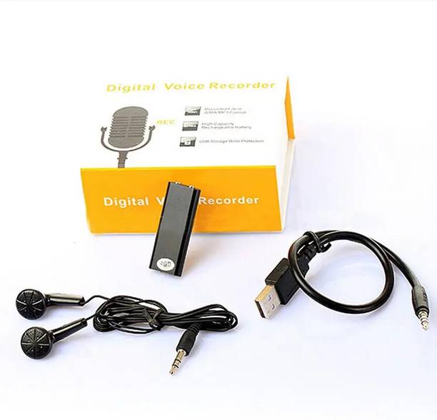 SATTOBISION Spy Audio Tool – 8GB Digital Recorder for Voice Memos 8 GB Voice Recorder