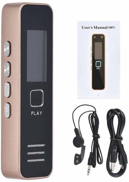 RENMAX Digital Voice Recorder MP3 Player with Display Screen NA Voice Recorder