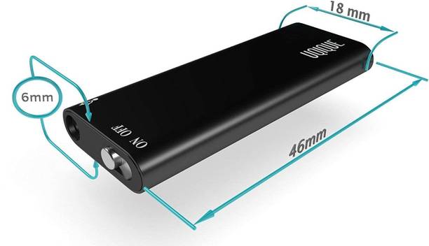 PERAMISYM 8GB Spy Recorder Stick – USB Rechargeable Audio Tool 8 GB Voice Recorder