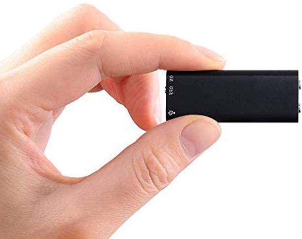 DDLC Mini Voice Recorder 8GB, HD Quality Voice Audio Recording Device 2in1 Voice 8 GB Voice Recorder