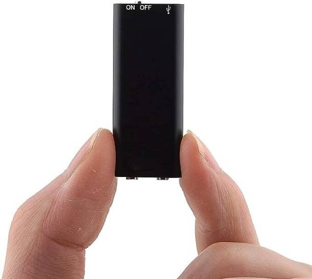 Safetynet Spy HD Hidden Micro Digital Voice Audio Recorder Device | Small Size Mini | Portable | in Built Microphone mic | Dictaphone | Without Light | 8GB 8 GB Voice Recorder 8 GB Voice Recorder