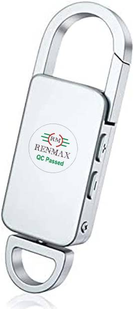 RENMAX Digital Voice Recorder Keychain Shaped MP3 Player Metal 8 GB Voice Recorder