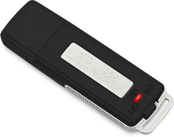 MatLogix Spy Hidden Digital Audio Recorder Black Colour 8 GB Voice Recorder