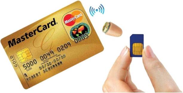 Safetynet Spy Card with Dual Way Talking ID Card with Free 1 Cell NA Voice Recorder