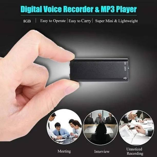 PERAMISYM 8GB Audio Logger Pen – Hidden Recorder for Interviews 8 GB Voice Recorder