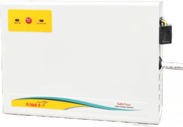 FOURS FS-N4170 Voltage Stabilizer Used Upto 1.5 Ton AC (Working Range 170V to 270V) 12A;