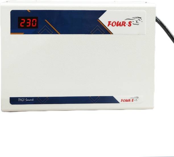 FOURS FS-DDB4130 Voltage Stabilizer Used Upto 1.5 Ton AC (Working Range 130V to 300V) 12A;