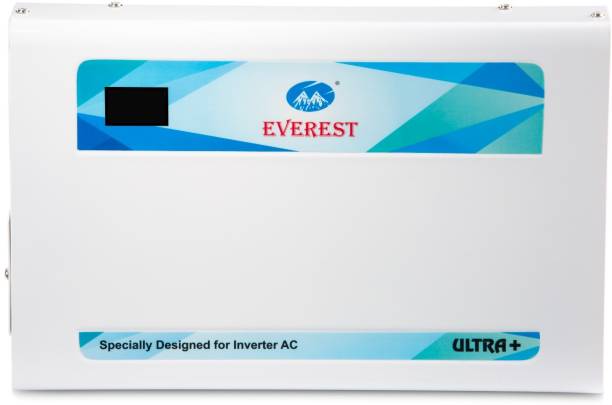 EVEREST Ultra + Slim Model Voltage Stabilizer Specially Designed for Inverter AC Upto 1.5 Ton