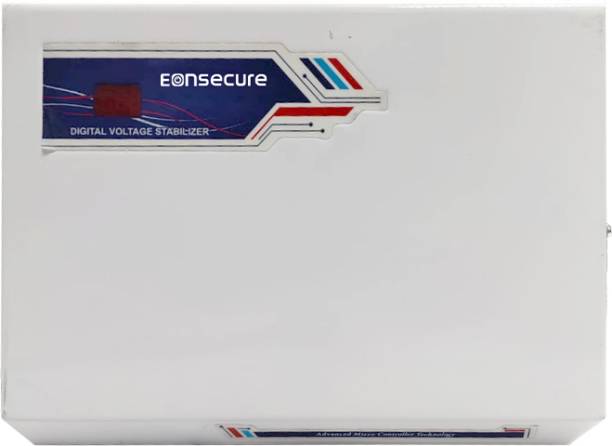 EONSECURE 5KVA (90-300V) Heavy Duty Copper Wired Voltage Stabilizer for Upto 2 TON AC Digital