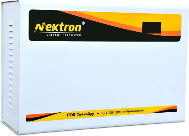 Nextron NXAE400 4kva Digital Voltage Stabilizer for 1.5ton Ac (130V-285V) Wide Working Range best for Inverter AC, Split AC or Windows AC upto 1.5 Ton (White)