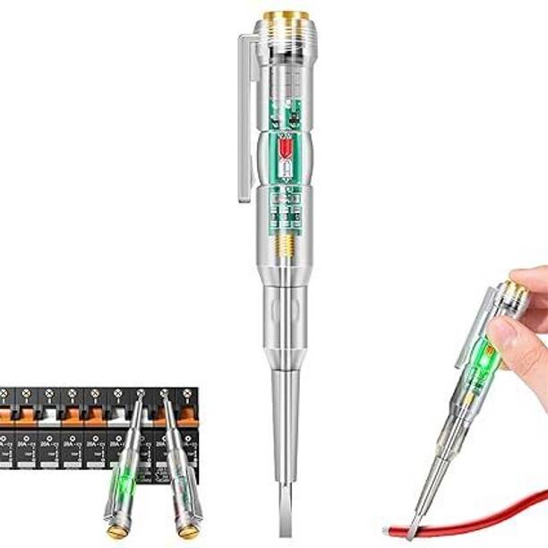 TRK HUB Electrical Tester Pen Power Voltage Electricity with High Brightness LED Light Digital Voltage Tester
