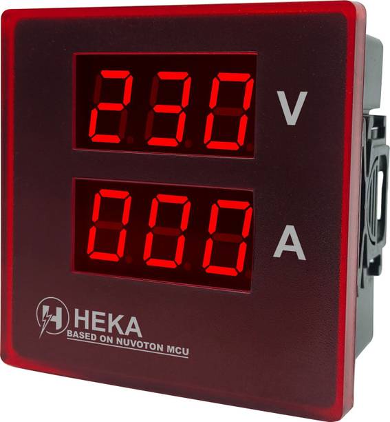 Heka volt and amper 72mm with CT coil Voltmeter
