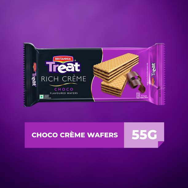 BRITANNIA Treat Rich Creme Chocolate Wafers
