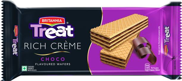 BRITANNIA Treat Rich Creme Choco Flavoured Wafers