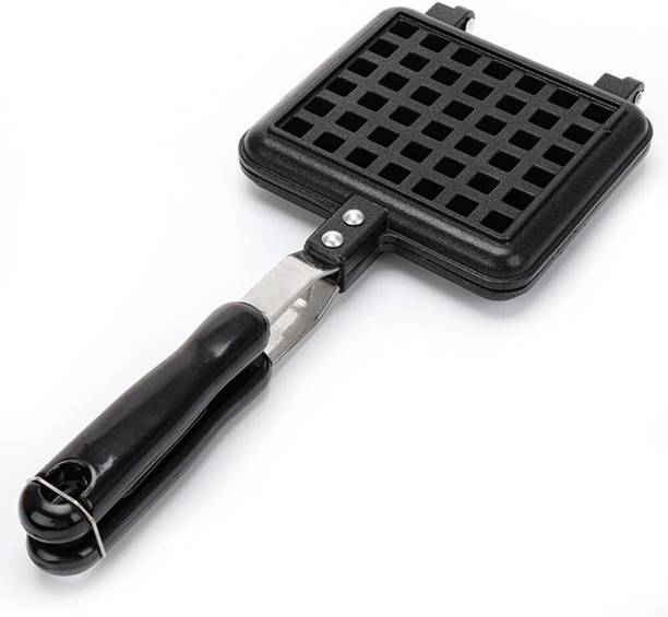 Masox Store Quick Waffles Gas Stove Maker | Non Stick Die Cast Aluminium Pan for Kitchen Waffle