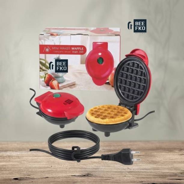 BEEFKO Smart Electric Mini Waffle Baker for Healthy Home Breakfast Waffle Maker