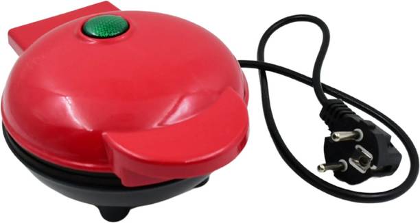 FESHINNEST Portable Electric Non-Stick Waffle, Cake Iron, Round Waffle Maker Grill Machine1 Waffle Maker