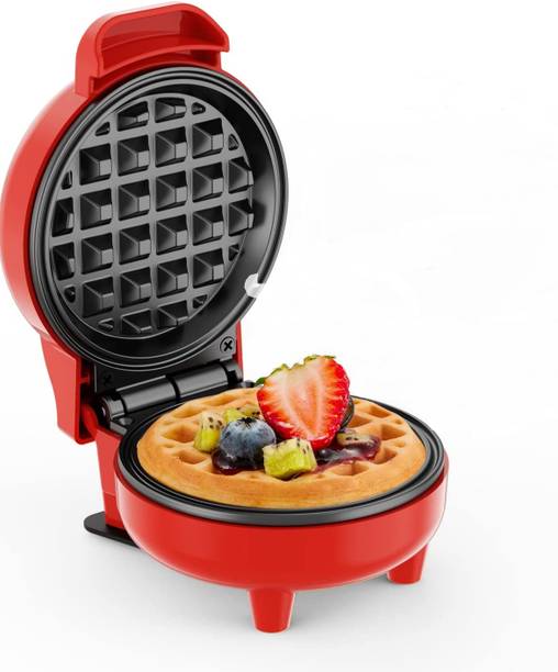FIZONT MART Mini Non-Stick Waffle Maker- 340W for Kitchen Waffle Maker
