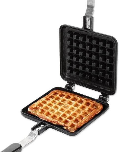 Masox Store Waffle Maker for Gas Stove | Non Stick Die Cast Aluminium Pan India Waffle