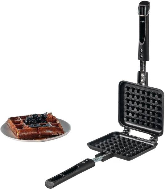Masox Store Breakfast Waffle Maker Gas Stove | Non Stick Die Cast Aluminium Pan Crisp & Even Waffle