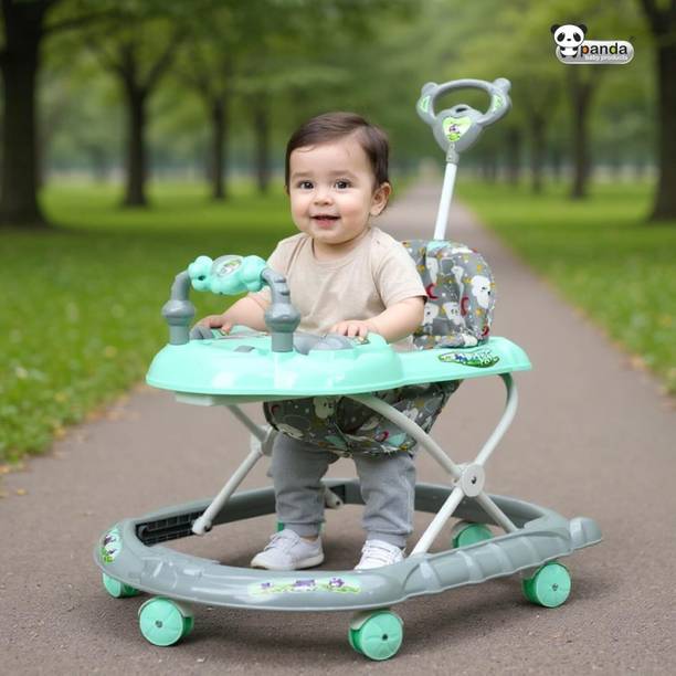 PANDA BABY PRODUCTS Musical Activity Walker With Parent Rod
