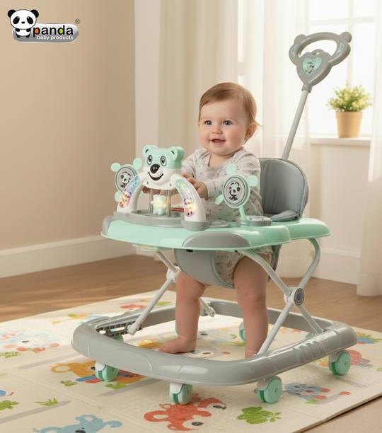 PANDA BABY PRODUCTS Musical Activity Walker With Parent Rod