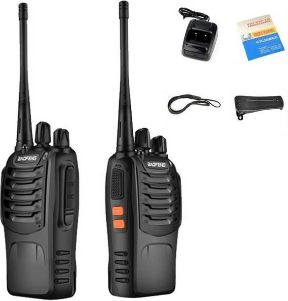 Baofeng 2 Pcs BF-888S UHF Two Way Handheld Interphone Walkie Talkie