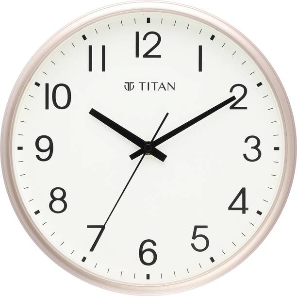 Titan Analog 28 cm X 28 cm Wall Clock