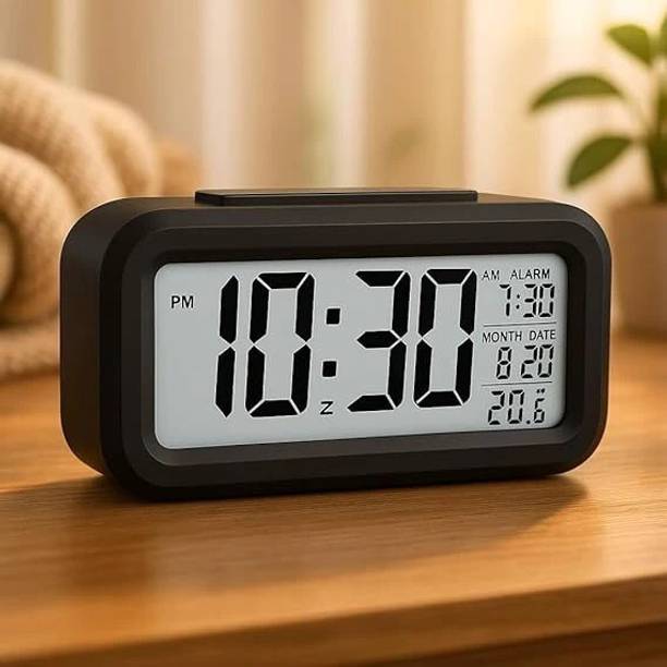 STARVOKES Digital 10 cm X 16 cm Wall Clock
