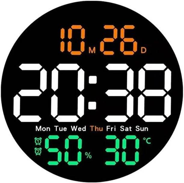 SZELAM Digital 25.5 cm X 25.5 cm Wall Clock