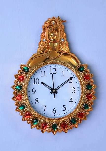 Shreya Enterprise Analog 35 cm X 25 cm Wall Clock