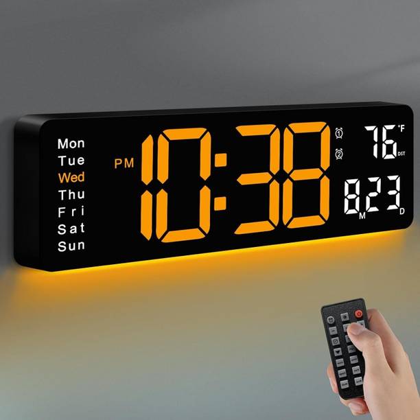 JANCOM Digital 10 cm X 16 cm Wall Clock
