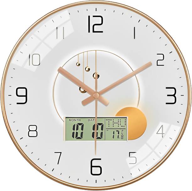 WHISKET Digital 30 cm X 30 cm Wall Clock